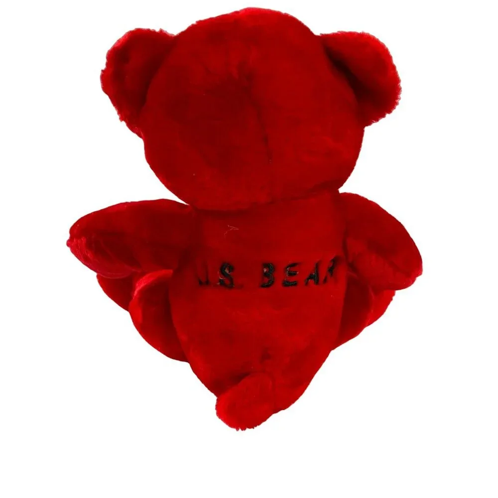 Vintage Royal Plush Toys Bear NWT 9 1/2" Red White Blue American Flag USA w/TAG! - Picture 5 of 7